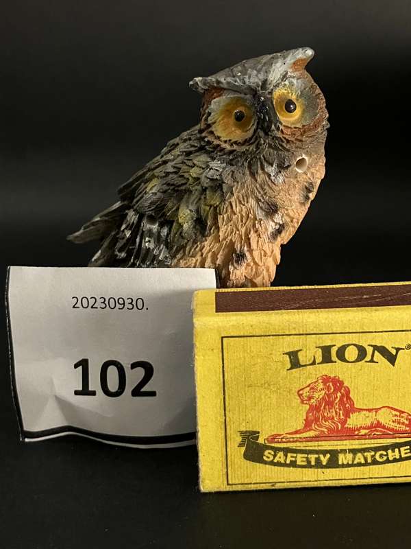 Curious Owl (Small Ornament)