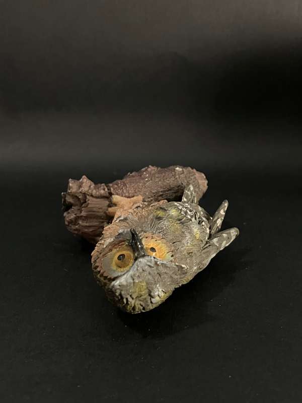 Curious Owl (Small Ornament)