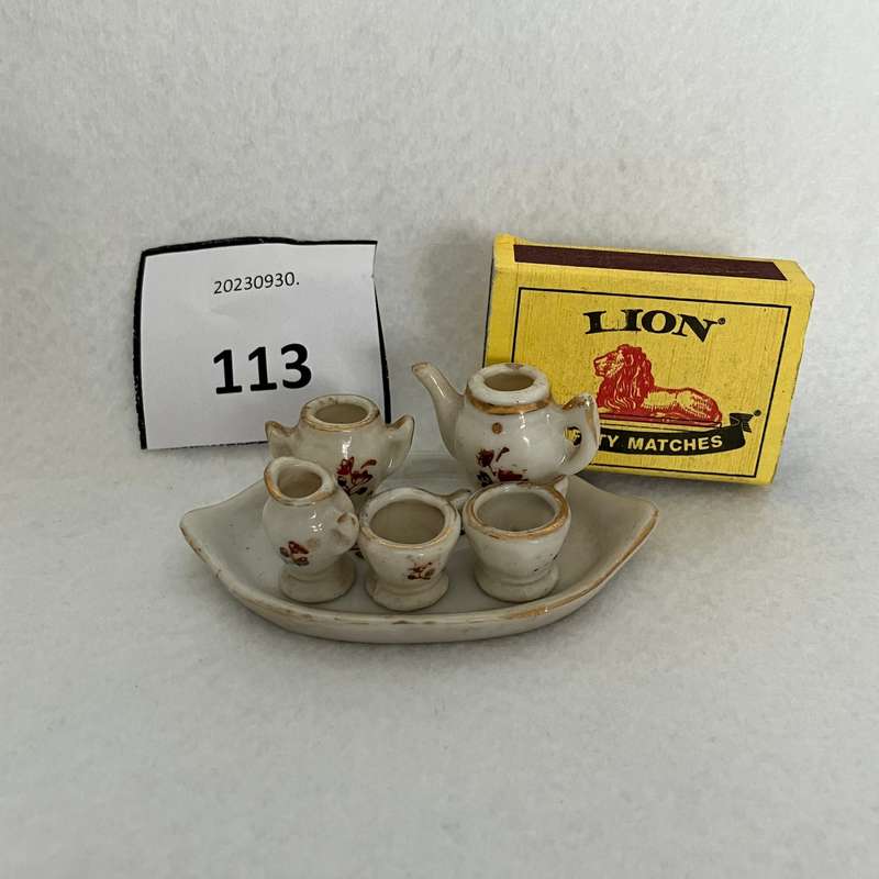 Miniature Tea Set Ceramic (Charming)