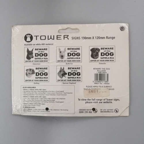 Beware of the Dog - Sign