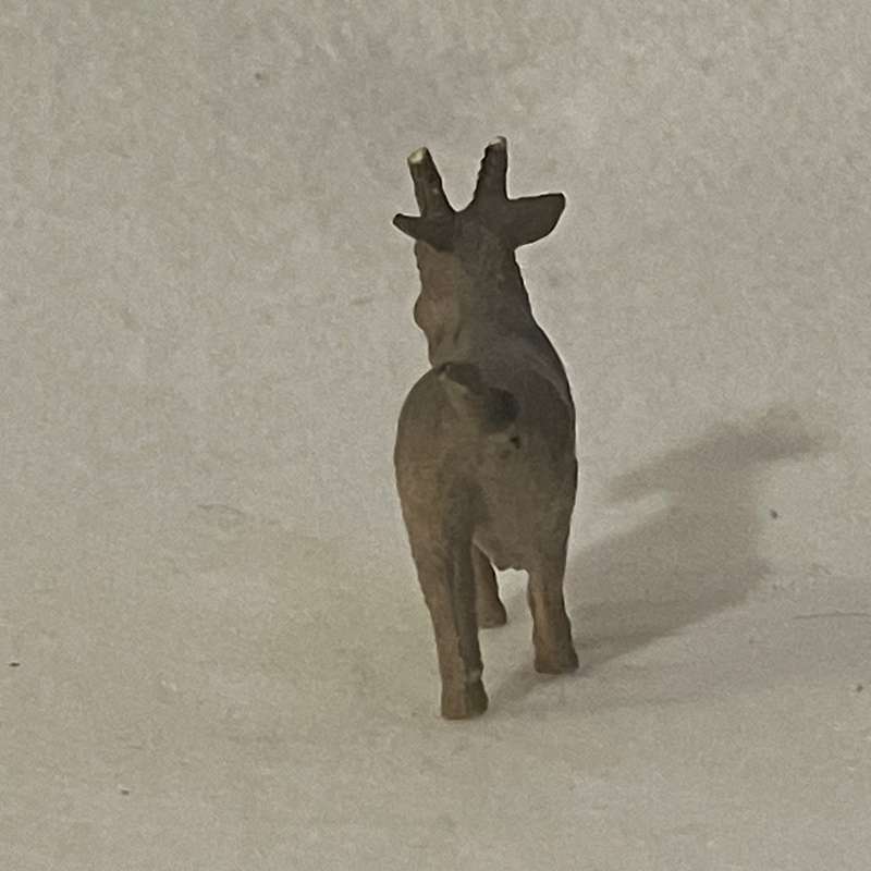 Miniature Plastic Goat (Miniature, suitable for printer's tray)