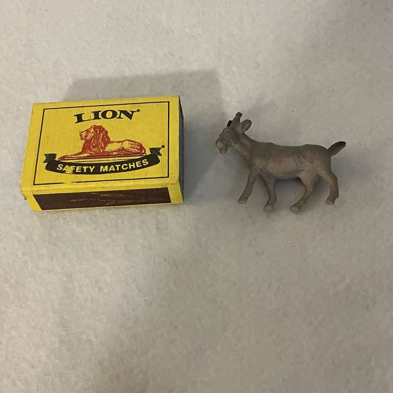 Miniature Plastic Goat (Miniature, suitable for printer's tray)