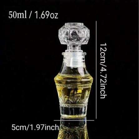 Vintage Split Bottle 'Crystal'