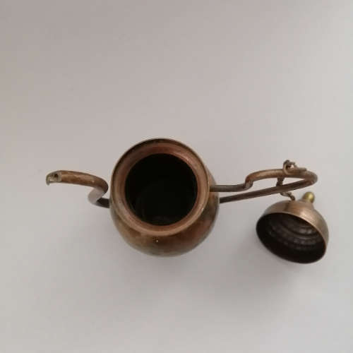 Small 'Copper' Holy Water Sprikler with Lid and Chain