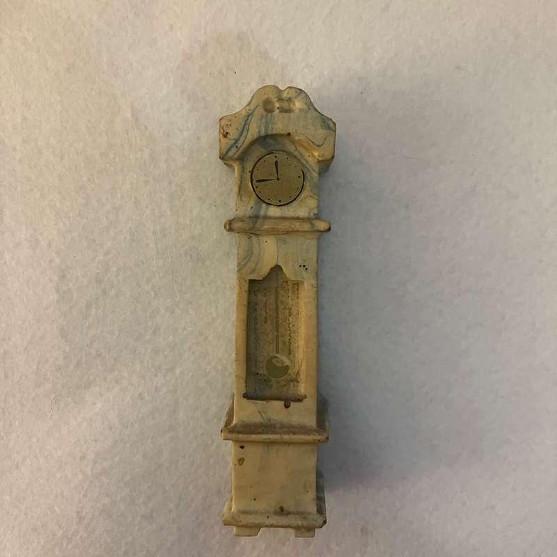 Soapstone Grandfather Clock (Miniature, suitable for printer's tray)
