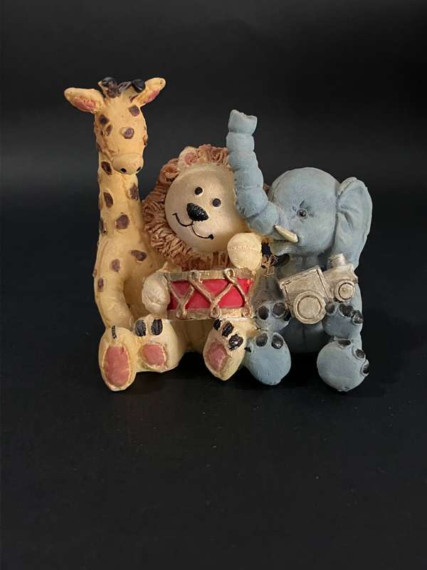 Musical Trio Animals (Small Ornament)