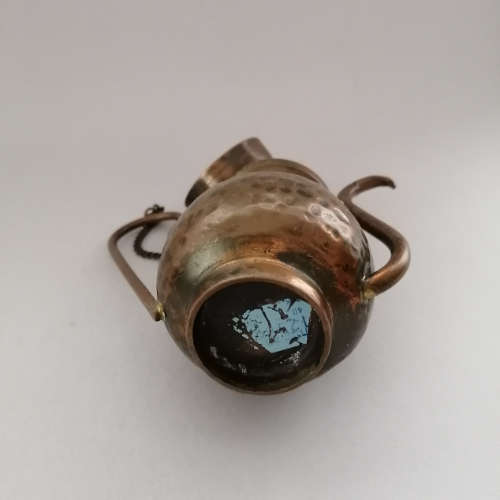 Small 'Copper' Holy Water Sprikler with Lid and Chain