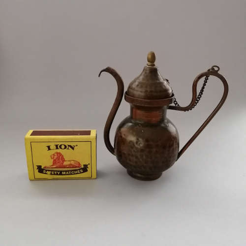 Small 'Copper' Holy Water Sprikler with Lid and Chain