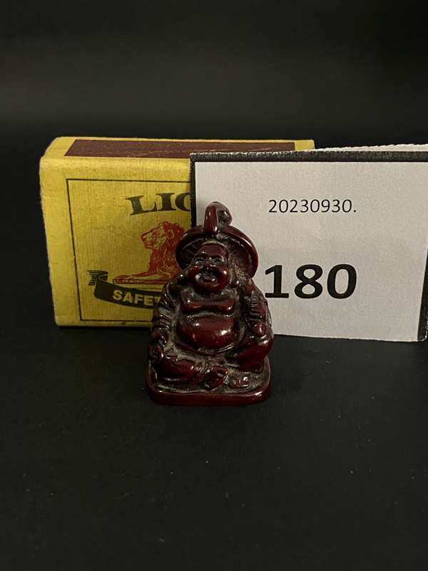 Beautiful Maroon Buddah (Miniature, suitable for Printer's Tray)