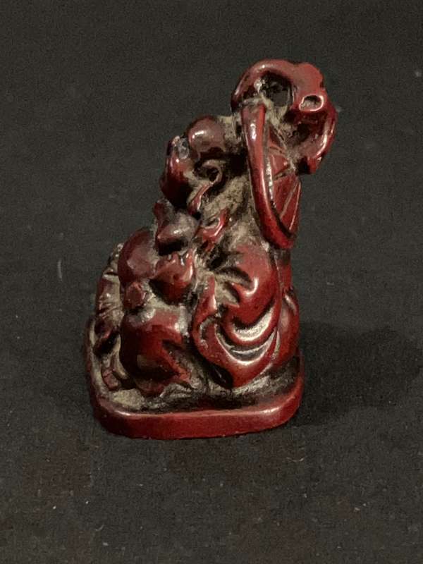 Beautiful Maroon Buddah (Miniature, suitable for Printer's Tray)