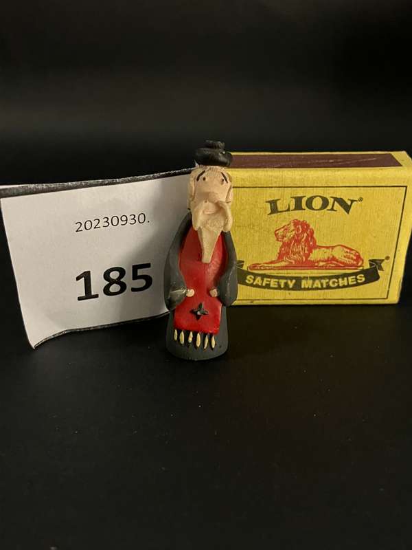 Priest Wooden Figurine (Miniature, suitable for printer's tray)