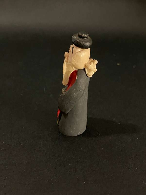 Priest Wooden Figurine (Miniature, suitable for printer's tray)
