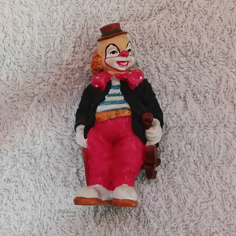 Miniature Clown with Violin