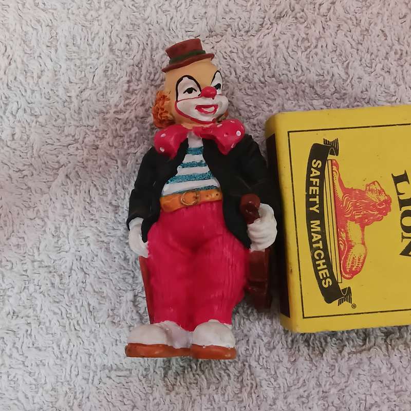Miniature Clown with Violin