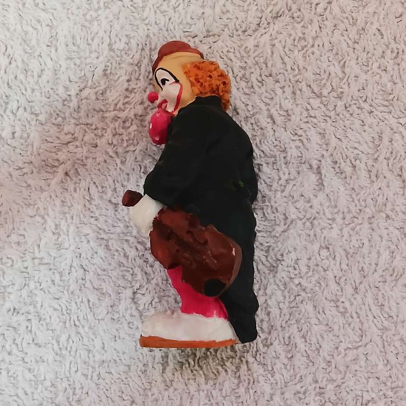 Miniature Clown with Violin