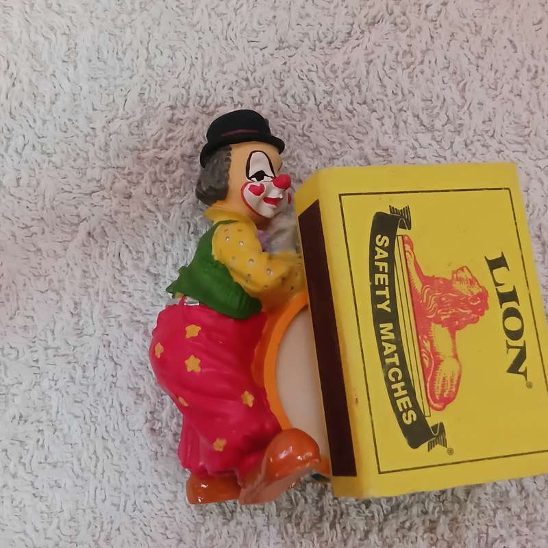 Clown with Drum Miniature