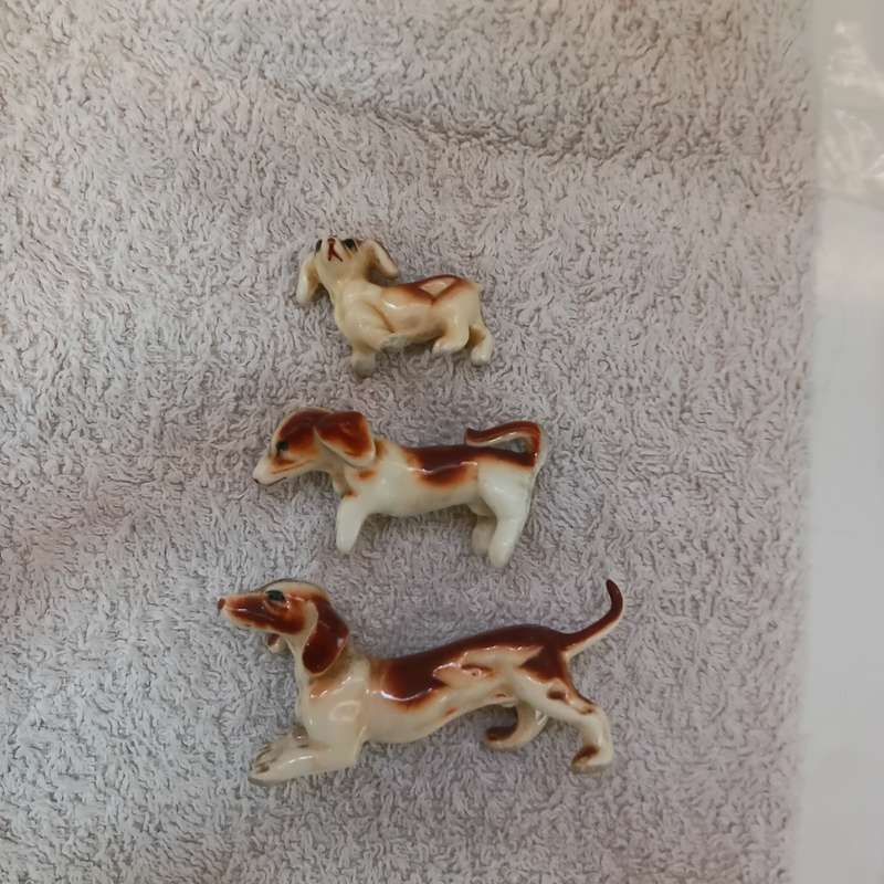 Ceramic Dogs (Miniature, suitable for Printer's Tray)