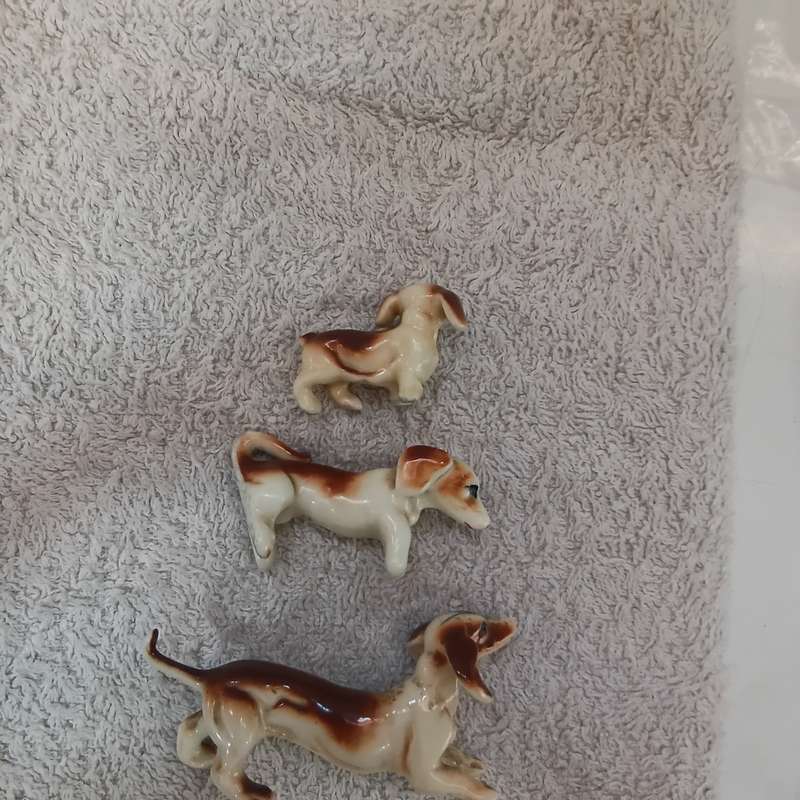 Ceramic Dogs (Miniature, suitable for Printer's Tray)