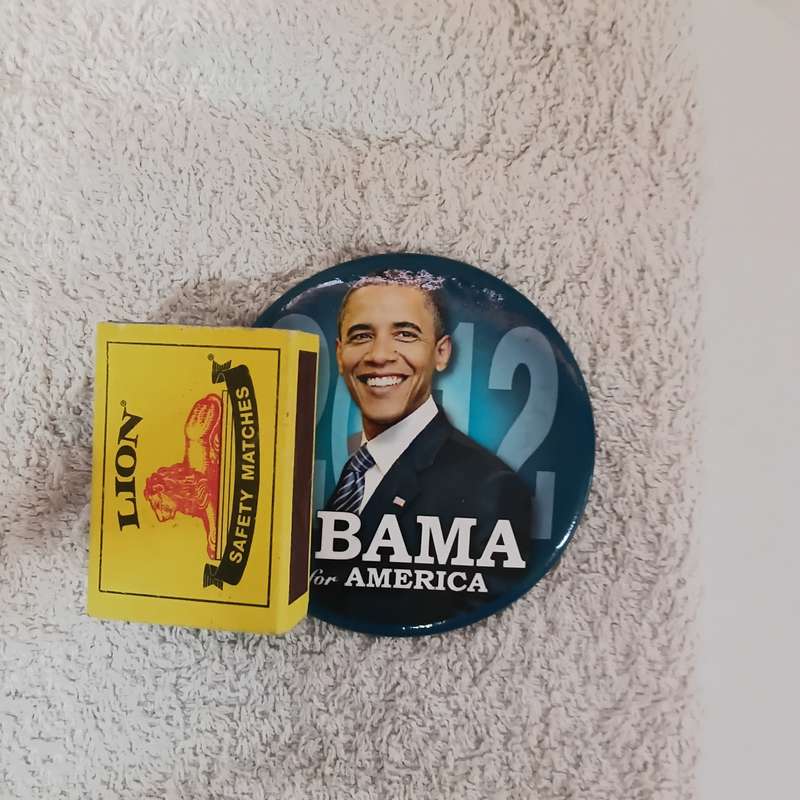 Obama Pin Badge