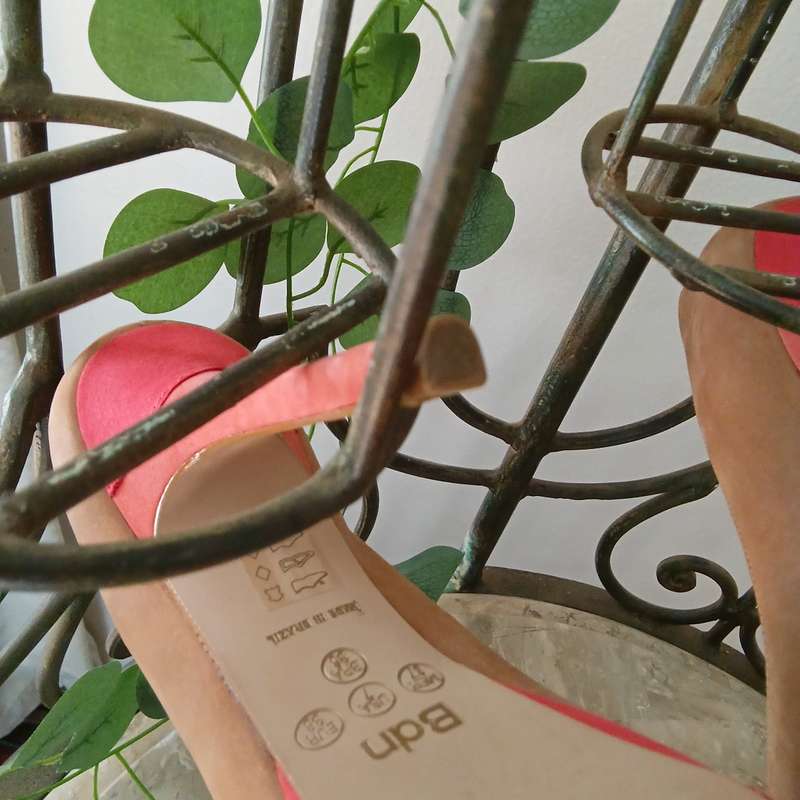 Shoes - Heels, Coral, Apricot Suede (Biondini)