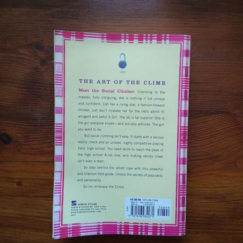 A Social Climber's Guide to High School (Robyn Schneider)