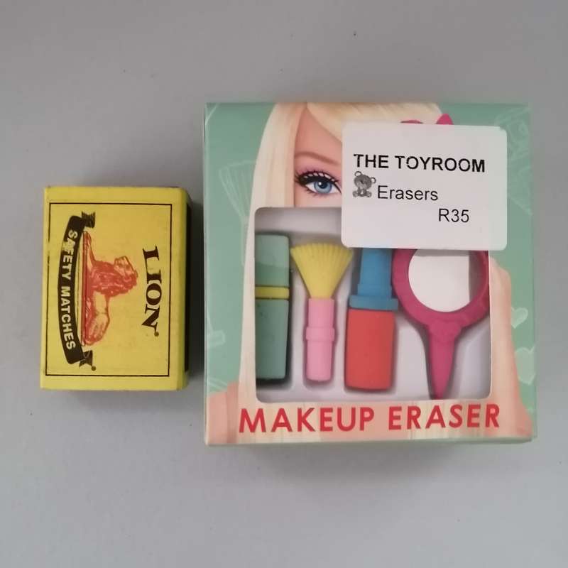 Novelty Erasers (Make-up)