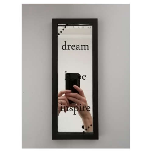 Mirrors (Pair) with Inspirational Message