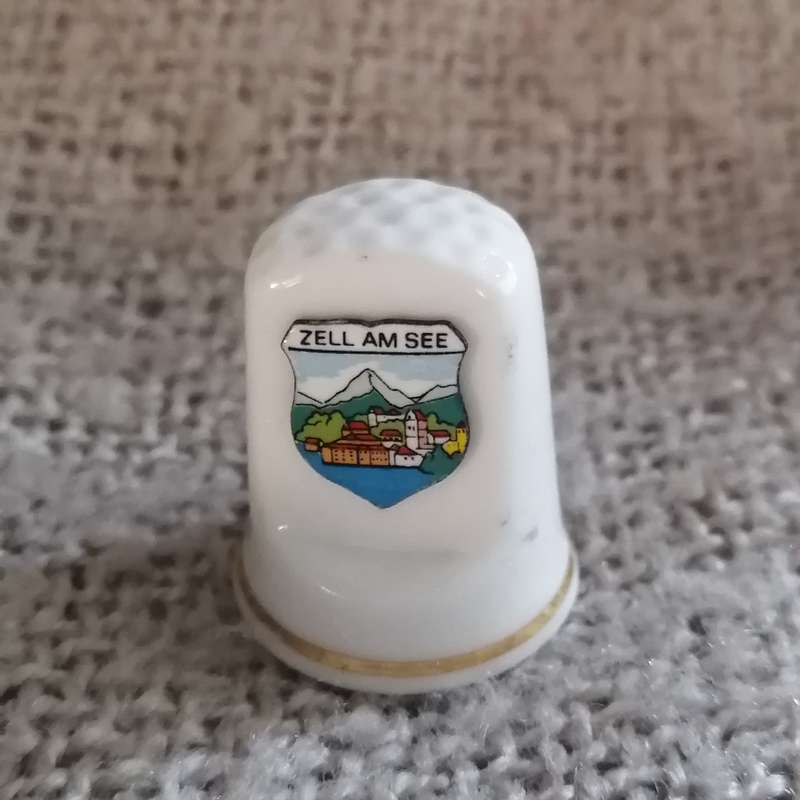 Thimble Souvenir Zell Am See (suitable for Printer's Tray)