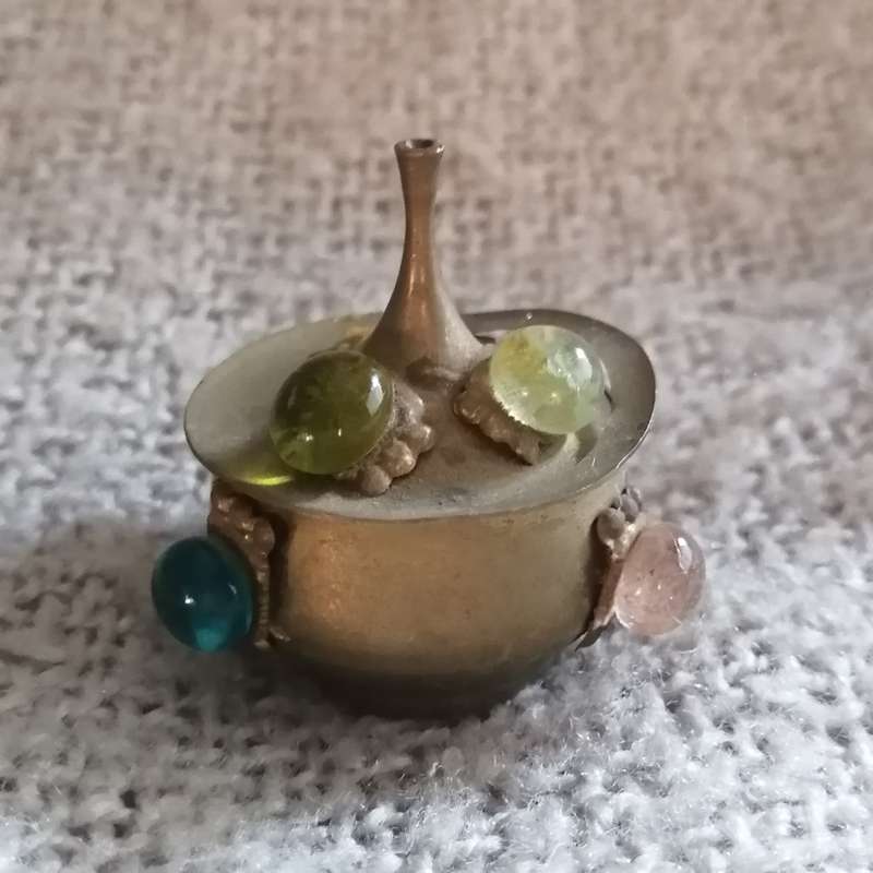 Burner bejewelled decorative (Miniature, suitable for Printer's Tray)