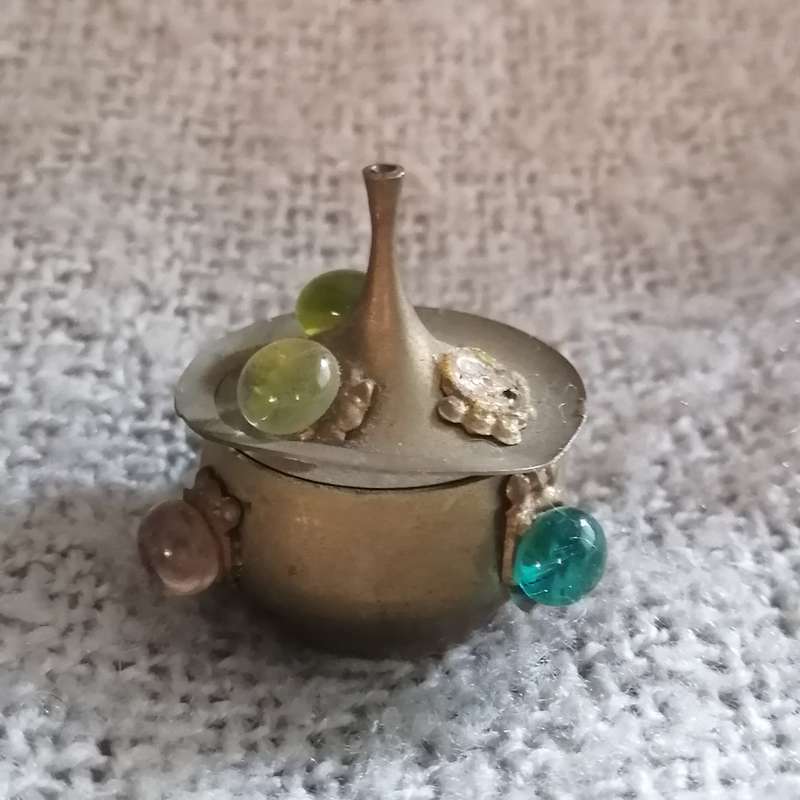 Burner bejewelled decorative (Miniature, suitable for Printer's Tray)