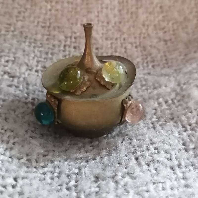 Burner bejewelled decorative (Miniature, suitable for Printer's Tray)