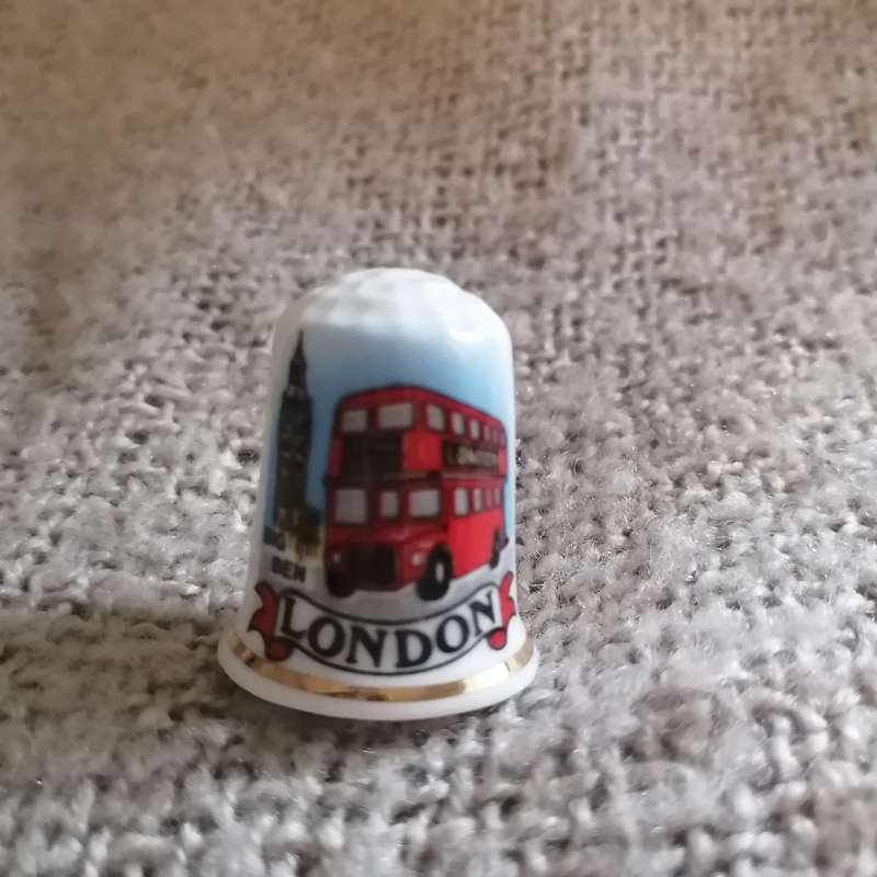 Thimble London Souvenir (suitable for Printer's Tray)
