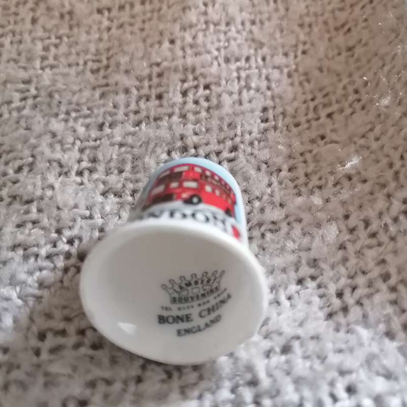 Thimble London Souvenir (suitable for Printer's Tray)