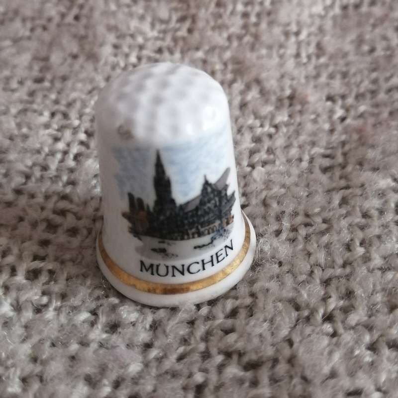 Munchen Souvenir Thimble (suitable for Printer's Tray)