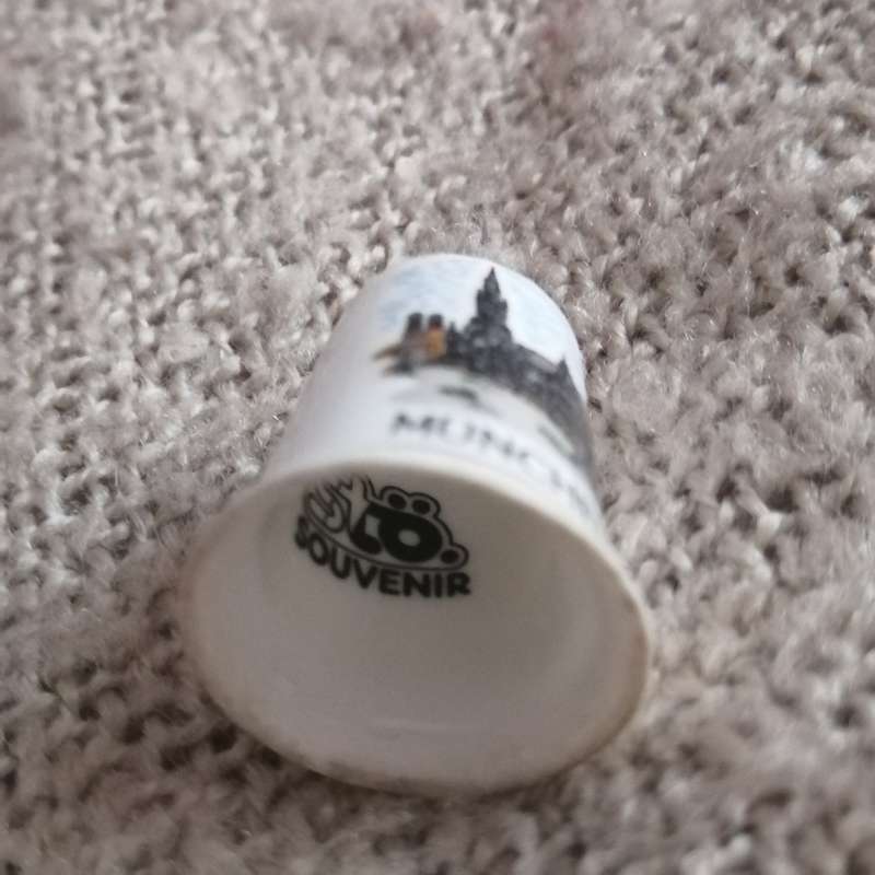 Munchen Souvenir Thimble (suitable for Printer's Tray)