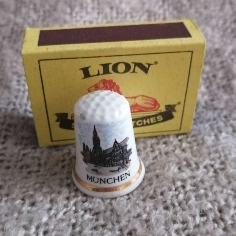 Munchen Souvenir Thimble (suitable for Printer's Tray)