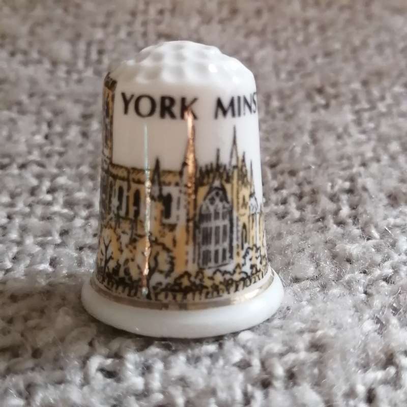 York Minster Souvenir Thimble (suitable for Printer's Tray)