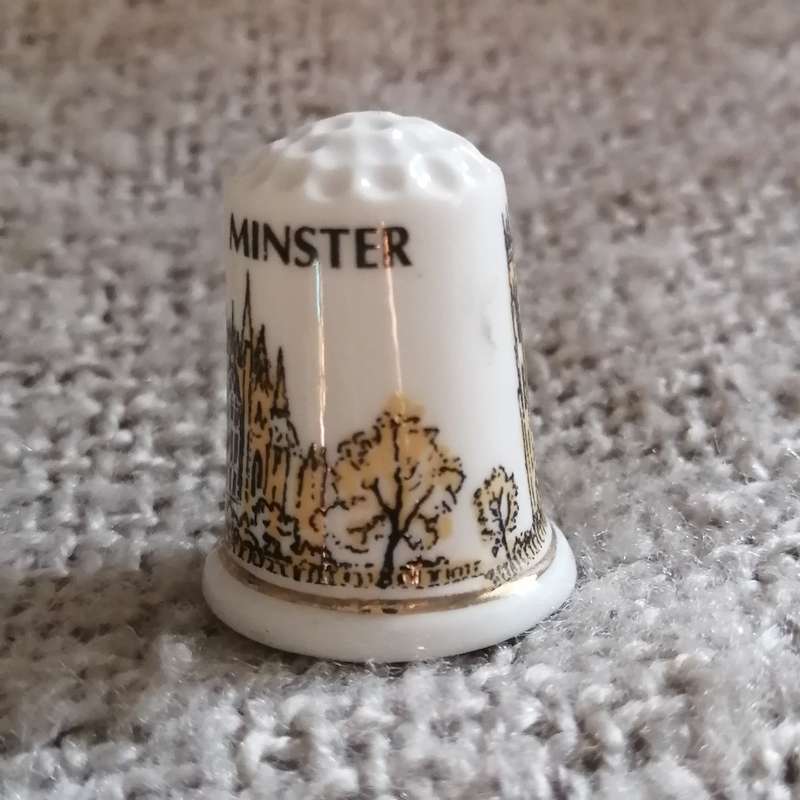 York Minster Souvenir Thimble (suitable for Printer's Tray)