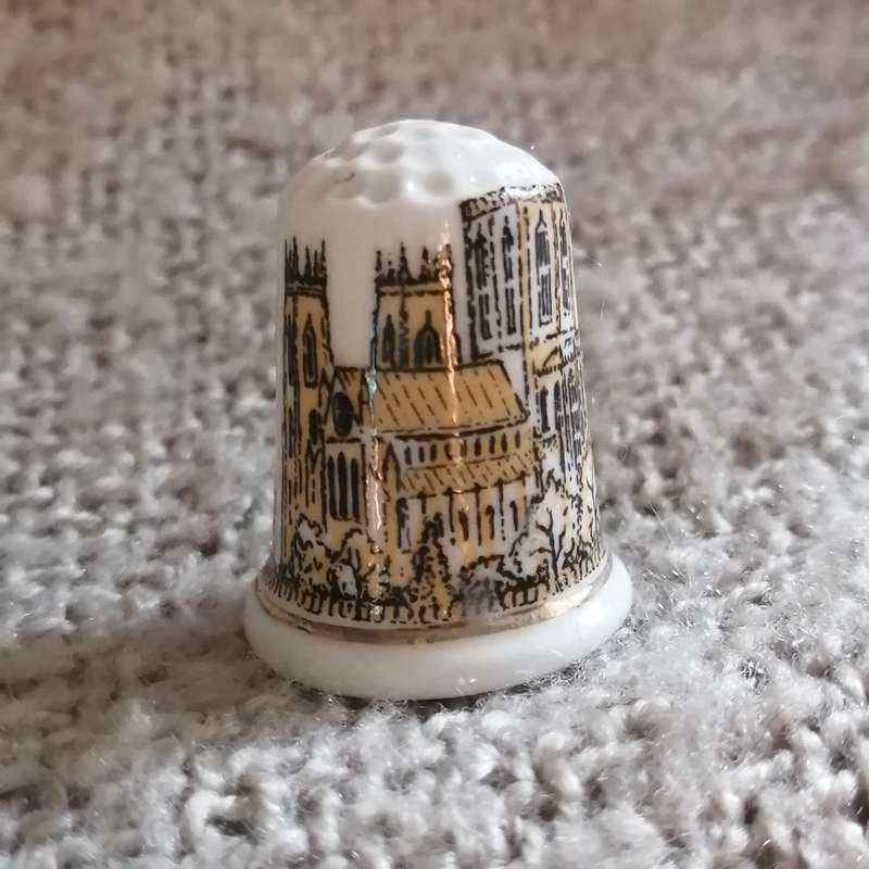 York Minster Souvenir Thimble (suitable for Printer's Tray)