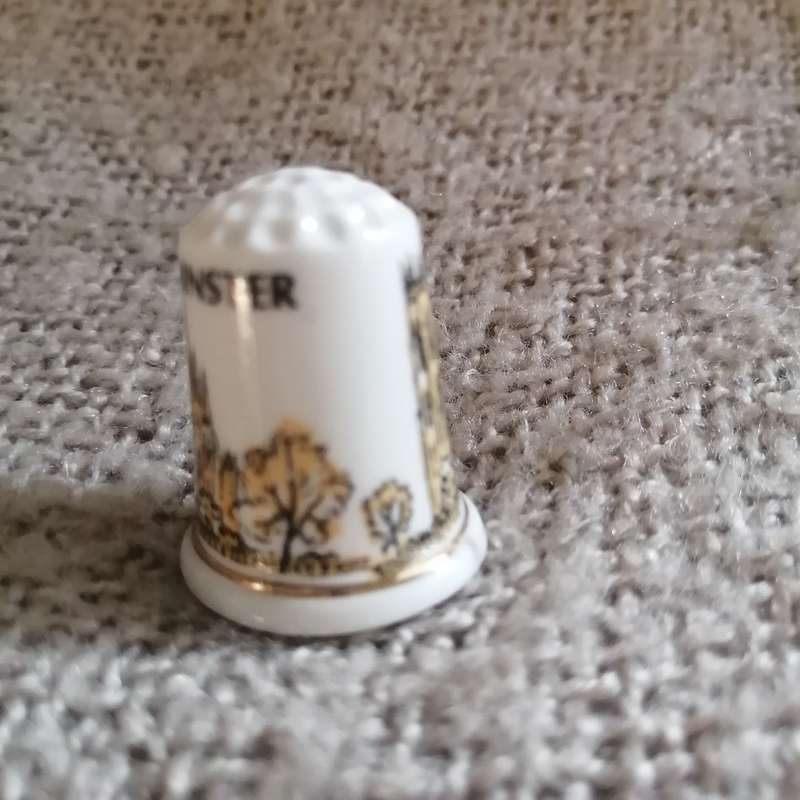 York Minster Souvenir Thimble (suitable for Printer's Tray)