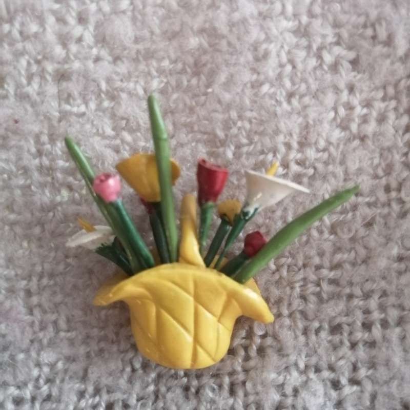 Bouquet Flowers Fimo (Miniature, suitable for Printer's Tray)