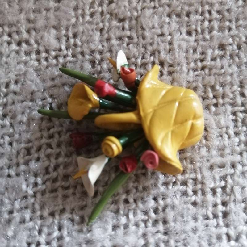 Bouquet Flowers Fimo (Miniature, suitable for Printer's Tray)