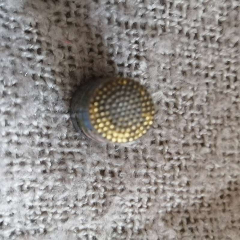 Panda Thimble Cloisonne (suitable for Printer's Tray)