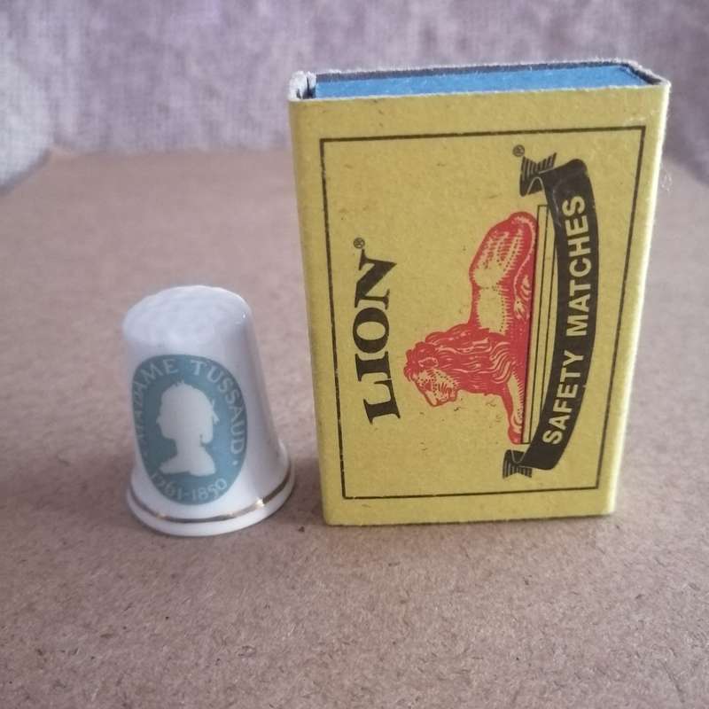 Thimble Madame Tussaud (suitable for Printer's Tray)