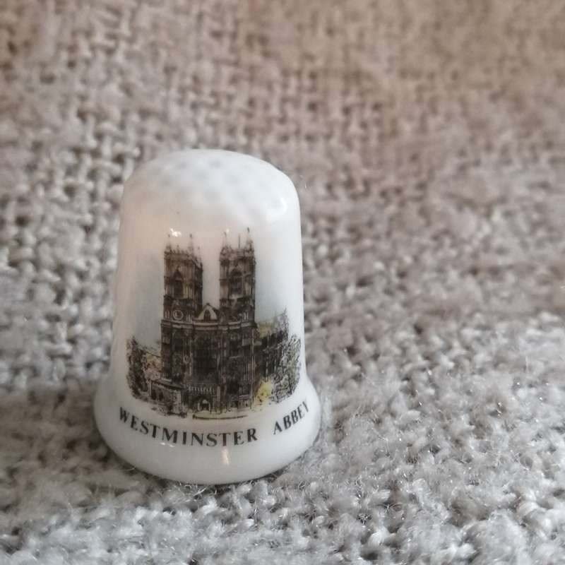 Thimble Souvenir Westminster (suitable for Printer's Tray)