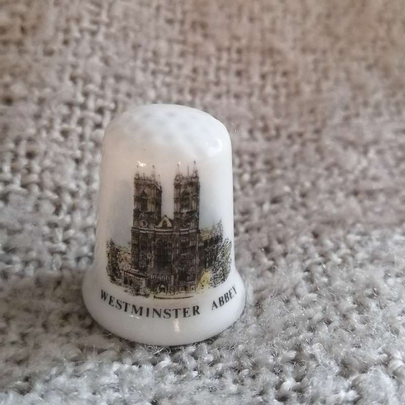 Thimble Souvenir Westminster (suitable for Printer's Tray)