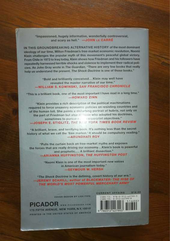 The Shock Doctrine (Naomi Klein)