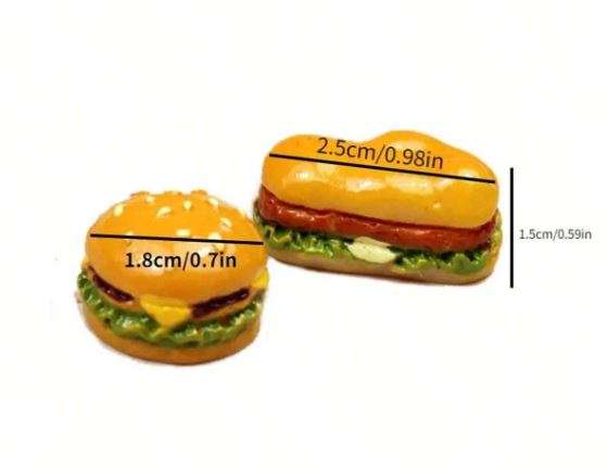 Hamburger Miniature 1 Piece
