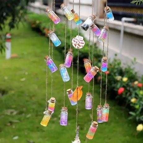 Clear Glass Bottles With Cork Stopper 5 x 2.2cm