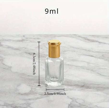 Portable Glass Roller Bottle 9ml for Oils / Fragrance